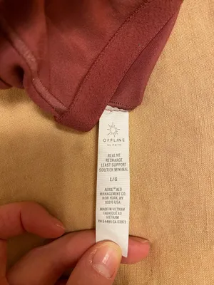 Aerie OFFLINE Longline Sports Bra thumbnail 3