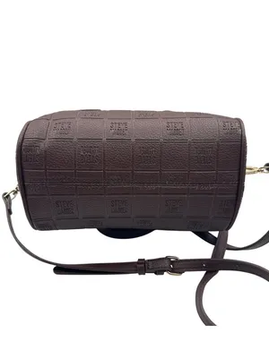 Steve Madden 10" x 7" x 5.5" Embossed Brown Shoulder/Crossbody Bag thumbnail 8