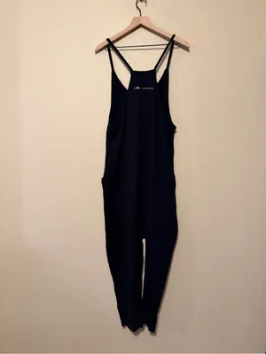 Free People Movement onsie textured black Size Medium thumbnail 5