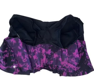 Lululemon Hit Your Stride Skirt Breezie Regal Plum Black / Black Size 10 Skort thumbnail 10