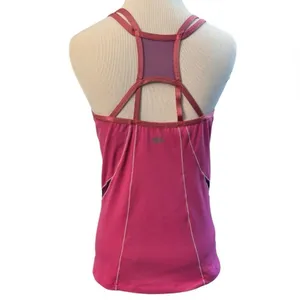 Alo Pink & Purple Tank with Shelf Bra thumbnail 3