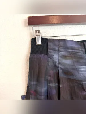 NWT Free People Movement Womens Pants Mesmerize Me Printed Purple Combo Size M thumbnail 6