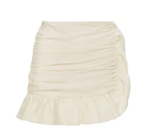 Princess Polly NWT LOADS OF LOVE LOW RISE MINI SKIRT CHAMPAGNE CURVE 14 thumbnail 3
