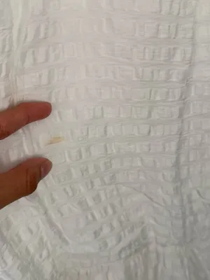 Free People Small Celine Maxi Dress White Textured Beach Flowy Bow Tie Strap thumbnail 4