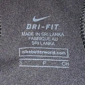 Nike Pro Dri-FIT Black‎ Racerback Sports Bra Small thumbnail 3