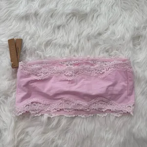 Skims Fits Everybody Lace Bandeau Cherry Blossom Multi Size Medium thumbnail 5
