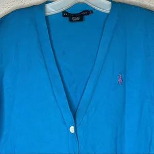 Vintage Ralph Lauren Cropped‎ Cardigan Sweater thumbnail 2