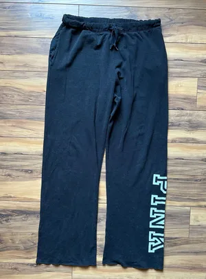 Victoria Secret Pink Black Sweatpants thumbnail 2