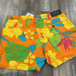 Polo Ralph Lauren Women's tropical beach shop shorts size 6 thumbnail 3