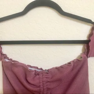 Active USA maroon crop top S thumbnail 5