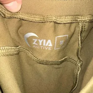 Zyia Olive trail Athleisure sporty M workout joggers thumbnail 5