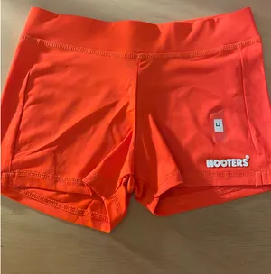 #4 new Women’s Hooters girl Uniform Shorts size medium thumbnail 1