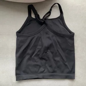Alo Yoga Seamless Ribbed Favorite Full Length Bra Tank Black M thumbnail 4