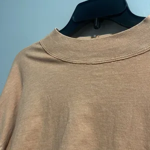 Free People We The Free fun times turtle cropped, long sleeve basic top thumbnail 3