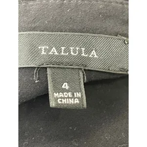 Talula Women's Black Sleeveless V Neck Cami Camisole Mini Flare A Line Dress 4 thumbnail 3