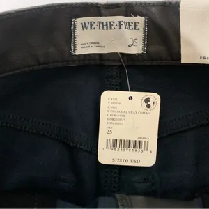 We The Free Misha High Rise Wide Barrel Pants - Black - Size 25 thumbnail 7