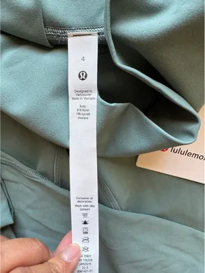 Lululemon Align With Pockets High-Rise 25” Tidal Teal Size 4 NWT thumbnail 6