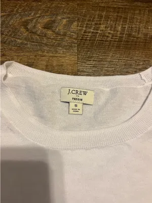White sweater J crew  thumbnail 3