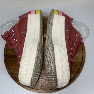 Converse Chuck Taylor All Star Lift OX Women's Shoe Pink Rainbow 564559C Size 7 thumbnail 10