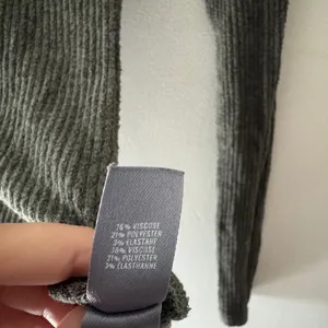 Aerie Ribbed‎ Olive Green Lace Up Long Sleeve Bodysuit thumbnail 6