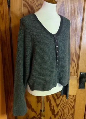 Urban Outfitters Grey Beachy Sweatshirt thumbnail 5