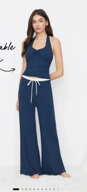 Cider Navy Loungewear Set NEW thumbnail 1