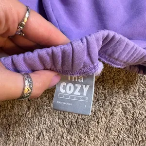 Aritzia Tna Cozy Sweatfleece Hi-Rise Shorts thumbnail 4