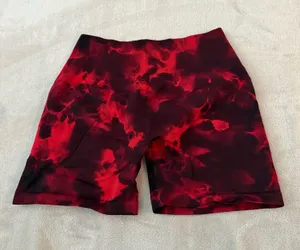Aurola gym shorts Red thumbnail 1