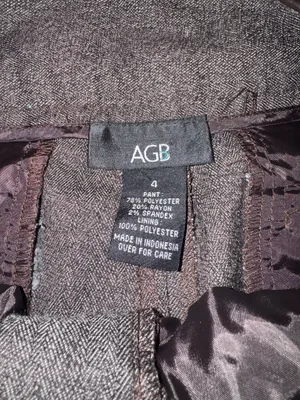 Dress Pants Gray Size 4 thumbnail 3