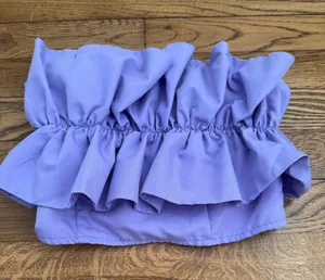 Do + Be Strapless Ruffle Top thumbnail 1