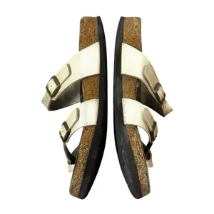 Birkenstock Womens Mayari Sandals Size 40 US 9-9.5 Birko-Flor Pearl White Brown thumbnail 3