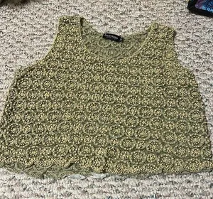 Boemo Beaded Crop Top thumbnail 1