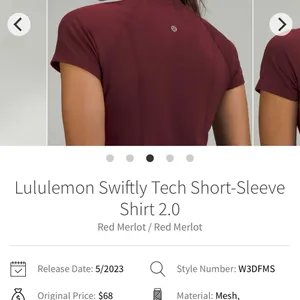 Lululemon Swiftly Tech Short-Sleeve Shirt 2.0 thumbnail 2