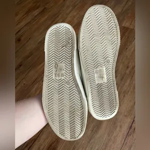 Mix No. 6 M6 Emmalyn White & Clear Platform Sneakers thumbnail 3
