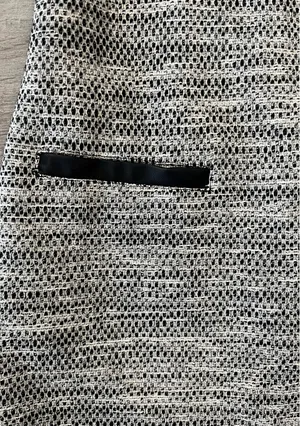 Theory Cortney Deleo Tweed Crew Neck Shift Dress thumbnail 10