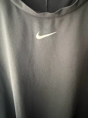 Nike Dri-FIT Black Racerback Athletic Tank Top thumbnail 2