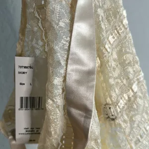 NEW Lafayette 148 Babydoll Camisole Tank Top Satin Strap Coquette Romantic Girly thumbnail 7