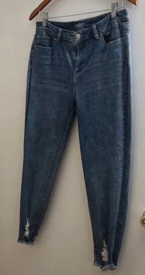 New York & Co. Soho High Waist Boyfriend Skinny Jean thumbnail 1
