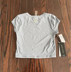 Aritzia Golden NWT Blue Top thumbnail 2