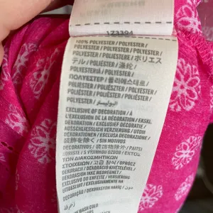 Abercrombie & Fitch Pink Sheer Logo‎ Top Y2K Vintage 2000s XS thumbnail 6