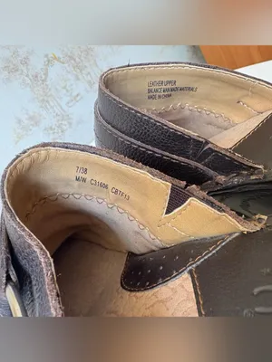 Vintage Y2K B.O.C. Fairycore Dark Brown Leather Clog Mules thumbnail 7
