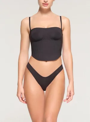 SKIMS Crop Corset thumbnail 1