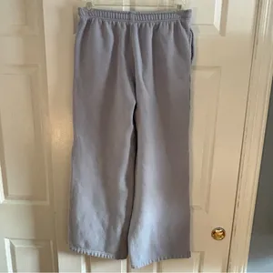 Wild Fable Women’s High Rise Straight Leg Sweatpants Periwinkle Medium Cotton thumbnail 6