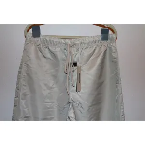 Essentials Gray Nylon Track Pants thumbnail 4
