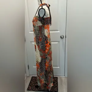 Mlle Gabrielle Halter Maxi Dress thumbnail 2