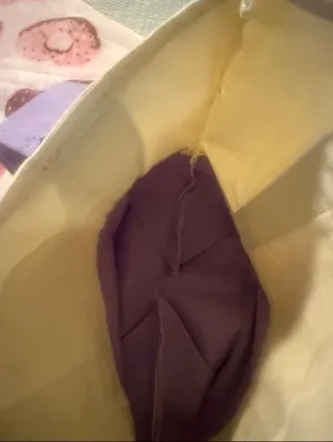 Tote Trader Joe’s Purple thumbnail 3