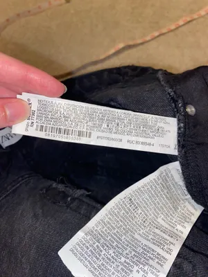 Zara High Rise Black Denim Jean Shorts 6 thumbnail 6