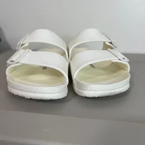 Birkenstock‎ Arizona EVA Sandal 40 US 9 White Waterproof Lightweight Slide Boho thumbnail 8