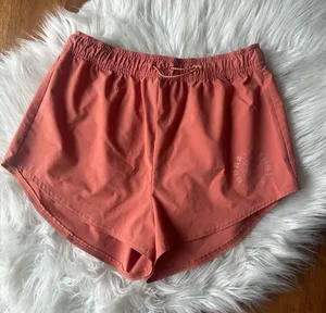 Gymshark x KK Twins Woven Training Shorts Clay Red thumbnail 1