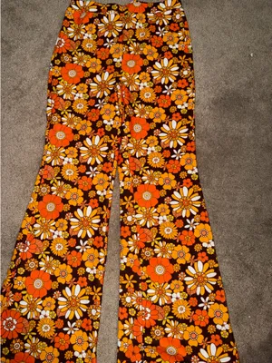 Floral Dress Pants Shein thumbnail 4